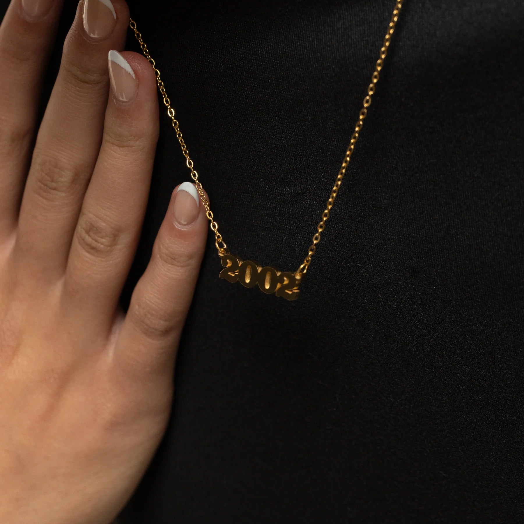 English Birth Year Necklace